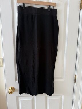 Black Women's Midi Skirt